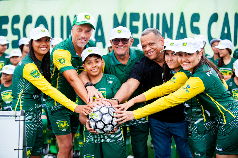 Visita do padrinho olímpico marcou momentos especiais na cidade de Pacatuba (CE) | Foto: Yuri Vasconcellos