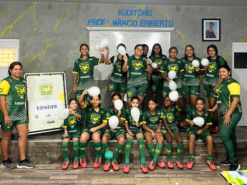 Em janeiro, núcleos de Pacajus e Itaitinga (CE) da Escolinha de Futebol falaram sobre saúde mental e sentimentos | Foto: Divulgação